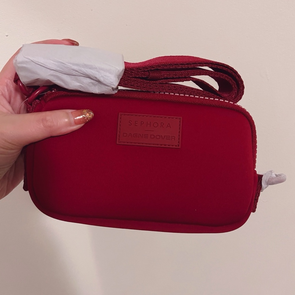 NWT Dagne Dover x Sephora Bag Phone Sling Limited Edition Red